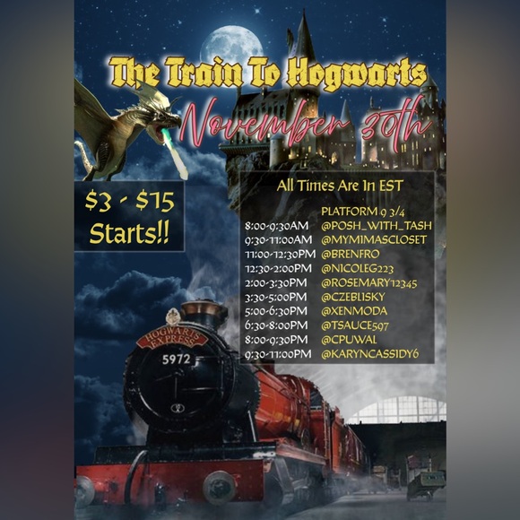 Dresses & Skirts - 🚂 November 30th! TRAIN TO HOGWARTS 🚂 LIKE ❤️ This Listing To Be Notified!!